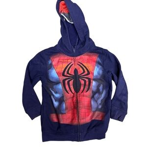 Kids Marvel Ultimate Spiderman‎ Hoodie Sweater Size 7